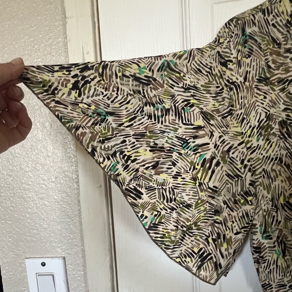 Zara, printed elastic waistband dress. - Picture 7 of 7